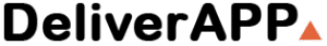 Logo black DeliverApp